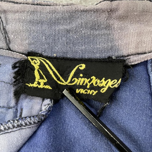 50s フェード Liryosges フレンチワーク モールスキン パンツW31 詳細写真2