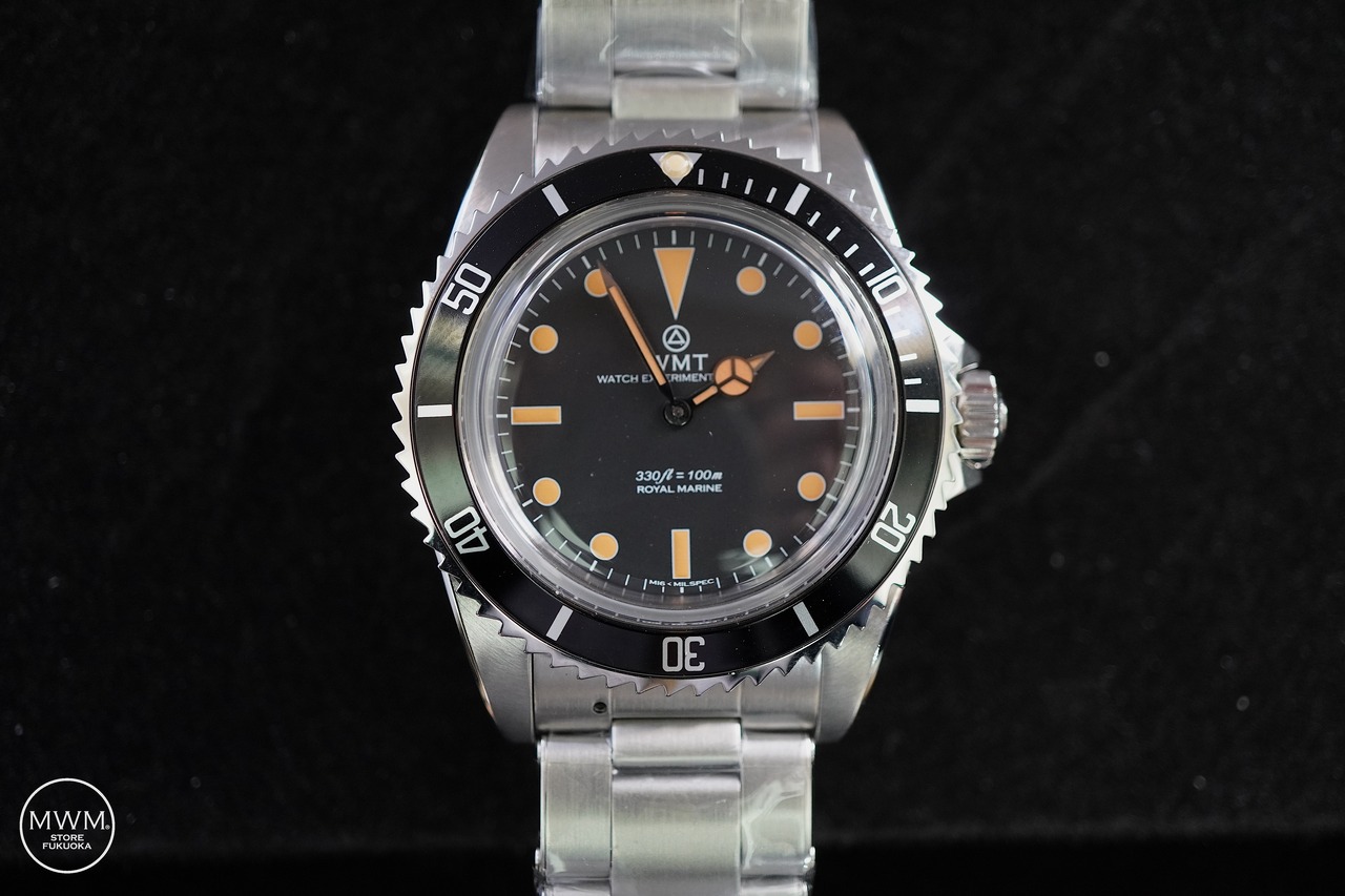 WMT WATCHES  ROYAL MARINE MI6-010A  "Buzz Saw Style"