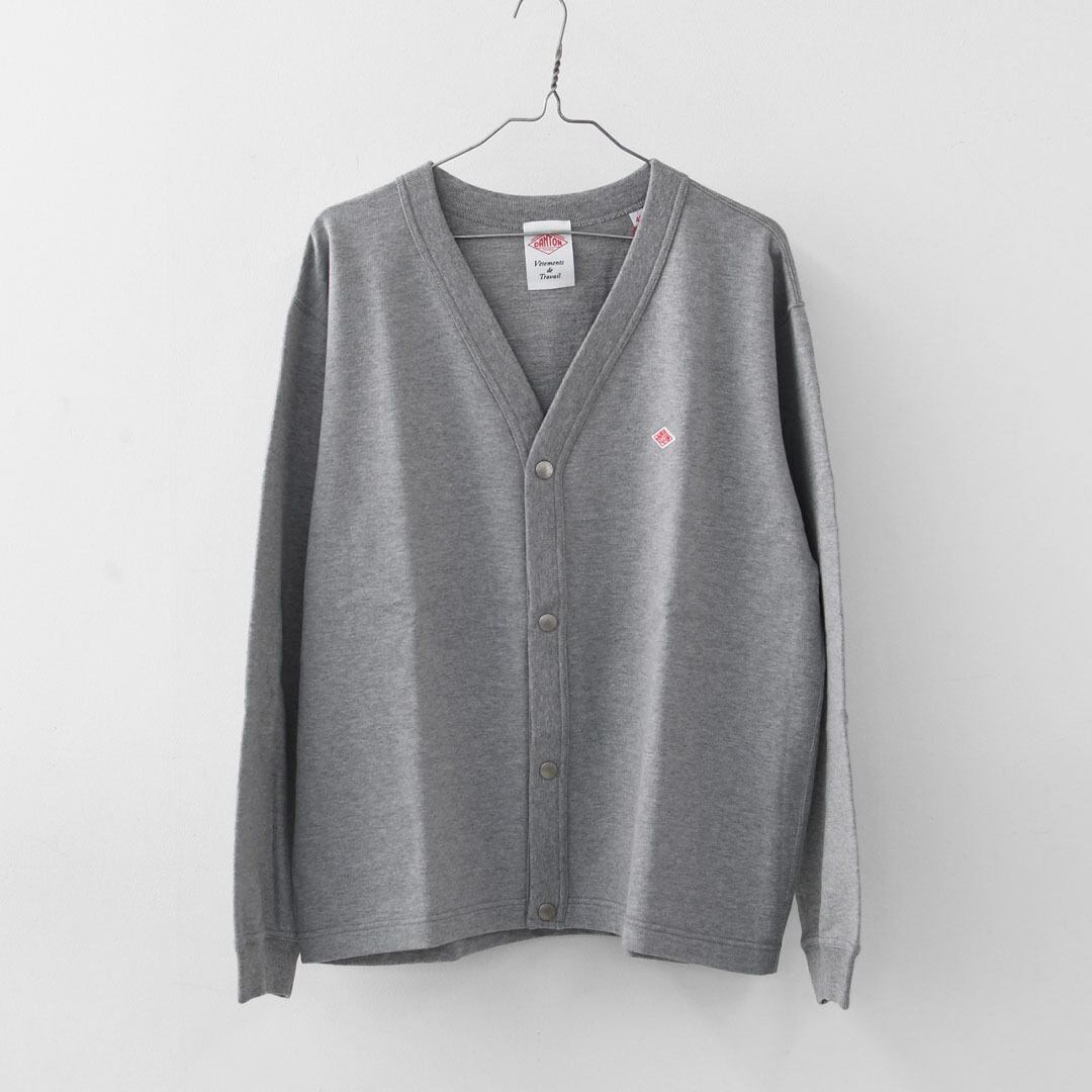 DANTON [ダントン] M COTTON TERRY V-NECK CARDIGAN [DT-C0406CIN