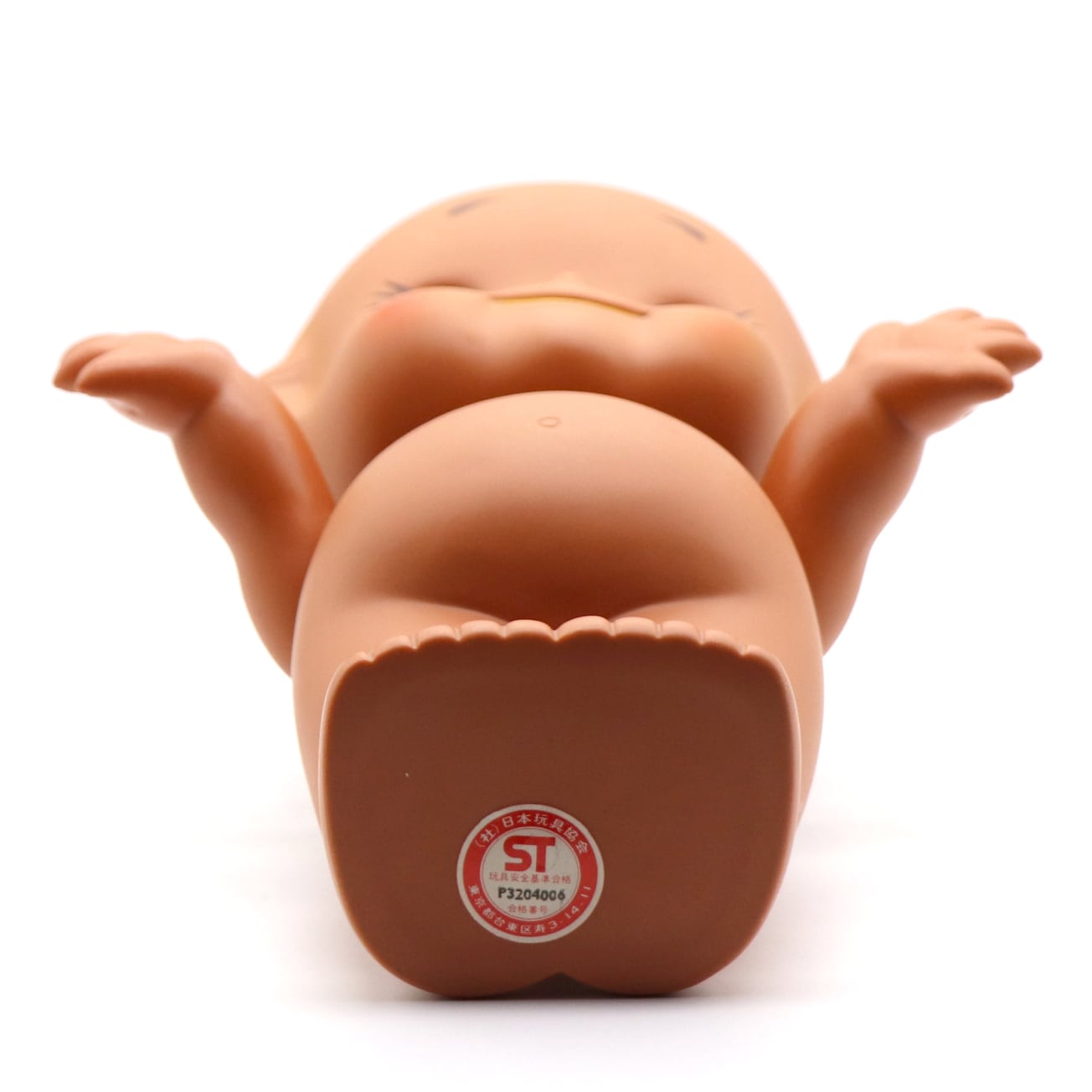 褐色キューピー人形・ソフビ人形・おもちゃ・玩具・No.220514-42・梱包