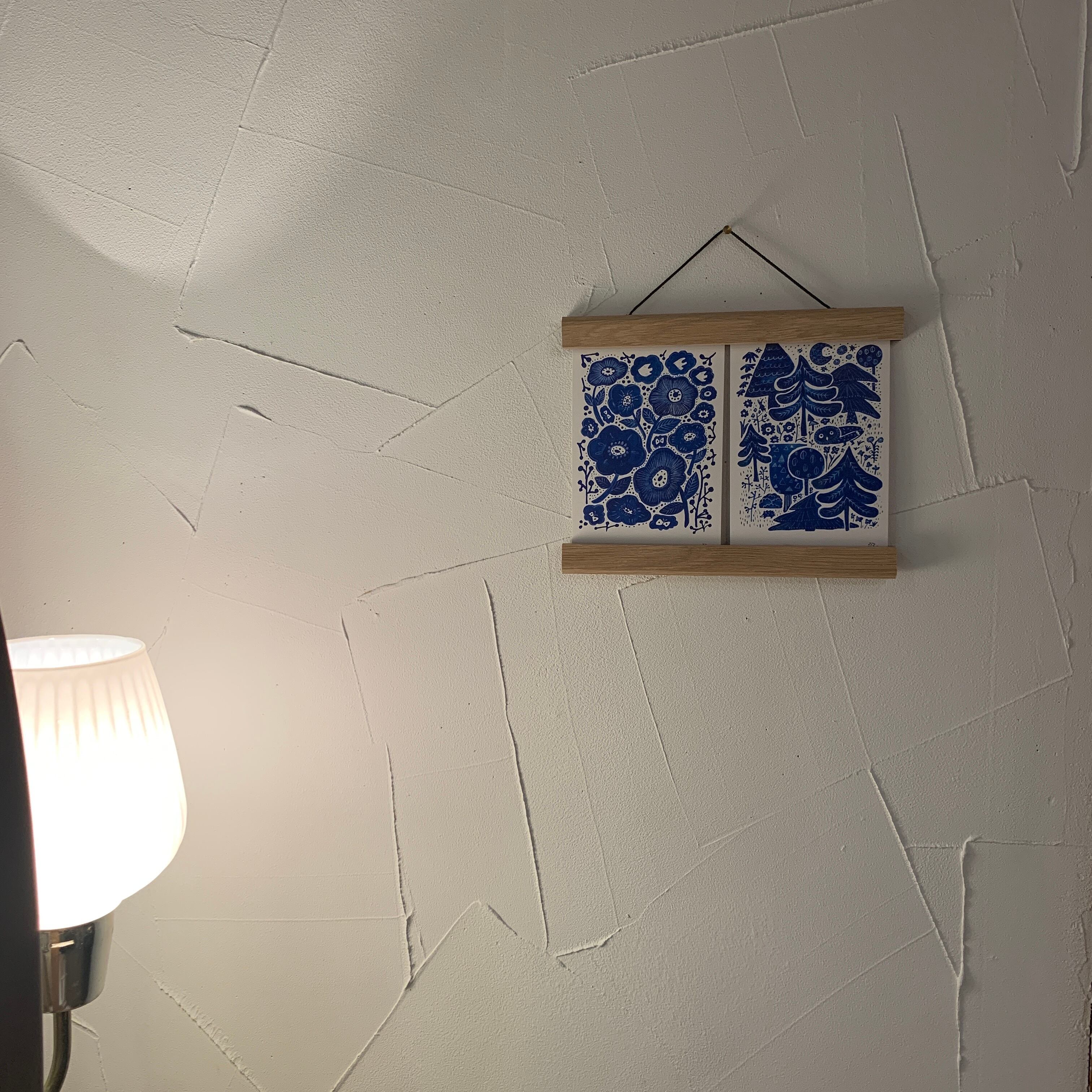 Creamore Mill（クレモアミル）oak poster hanger・tiny （イギリス製