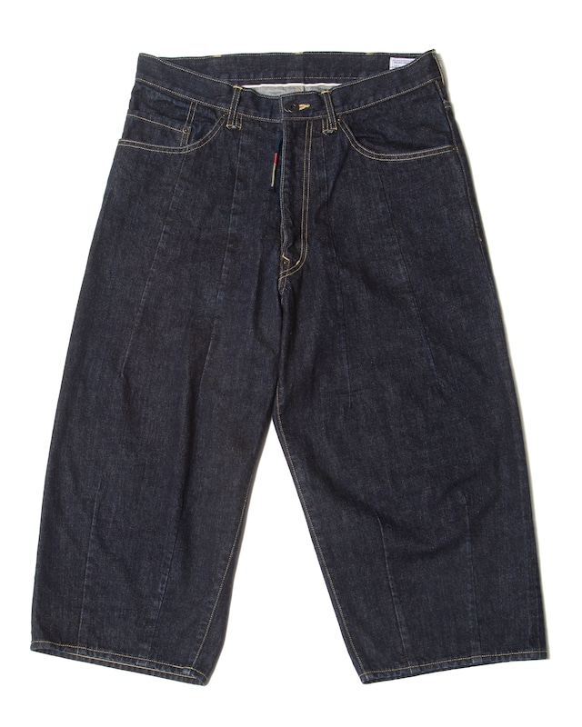 DENIM BAGGY ANKLE PANTS / SIVA