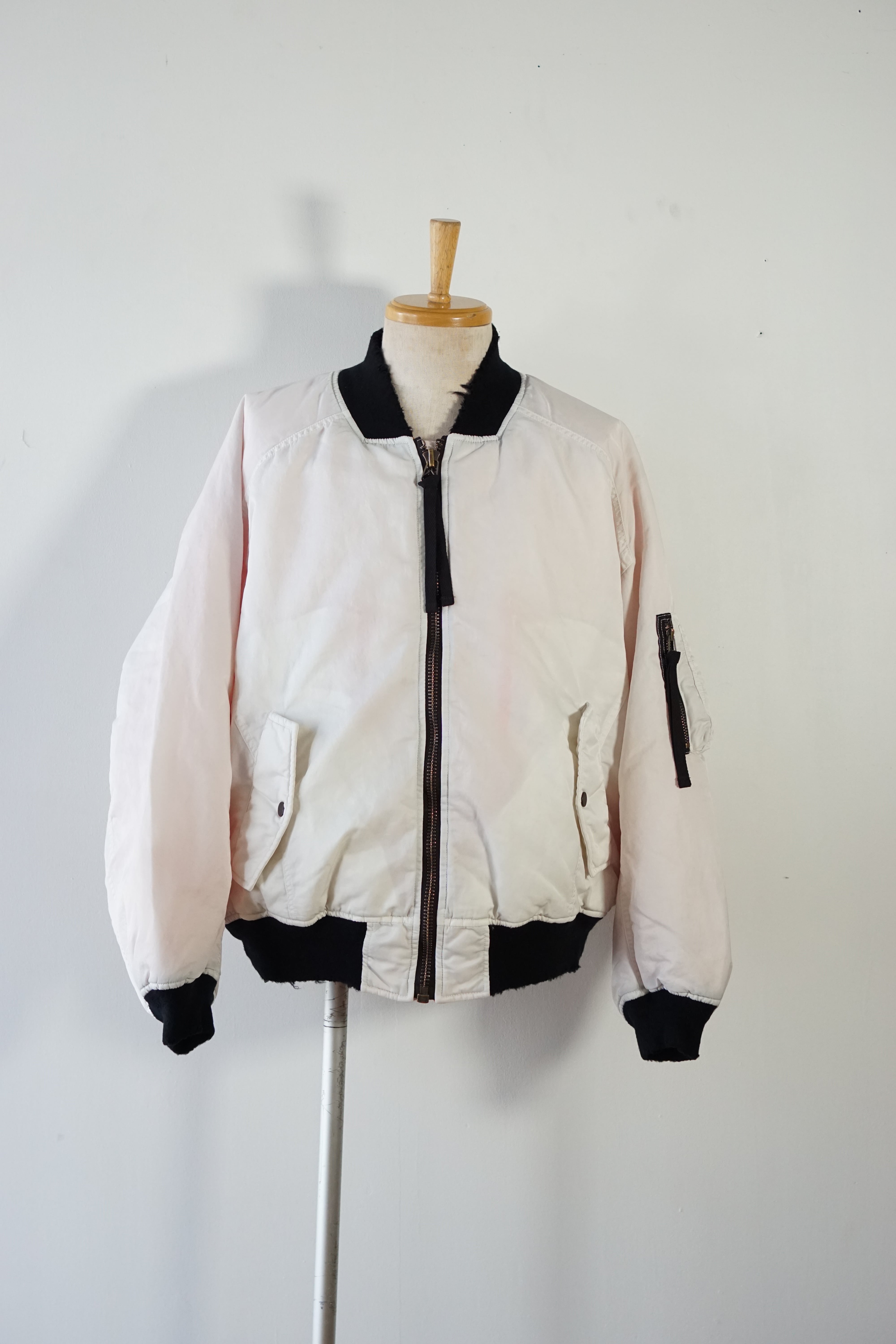 Ancellm -AGING BOMBER JACKET- / ANC-JK93 / アンセルム エイジングボンバージャケット