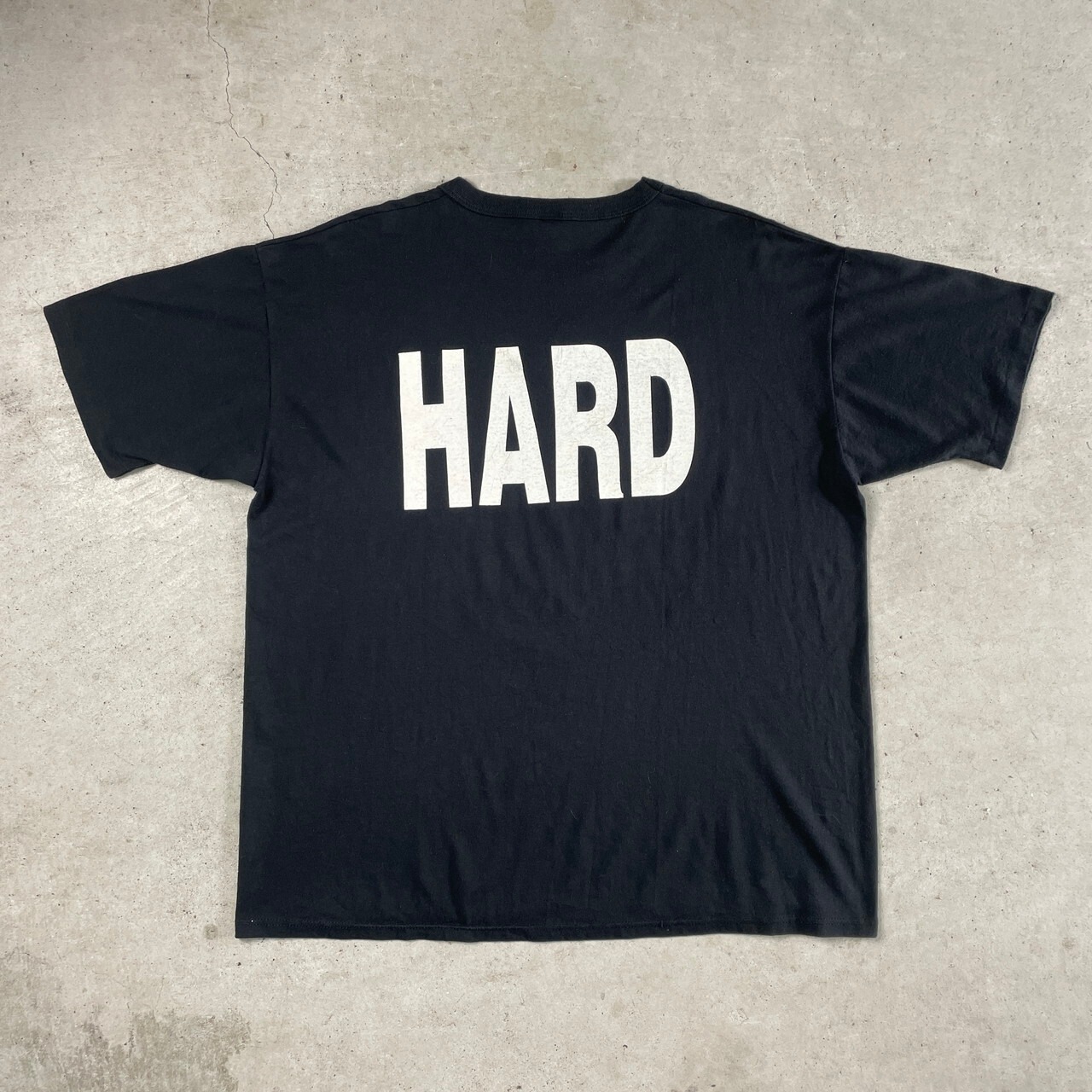 90年代 USA製 RUSSELL メッセージ 両面プリント Tシャツ メンズXL 古着 