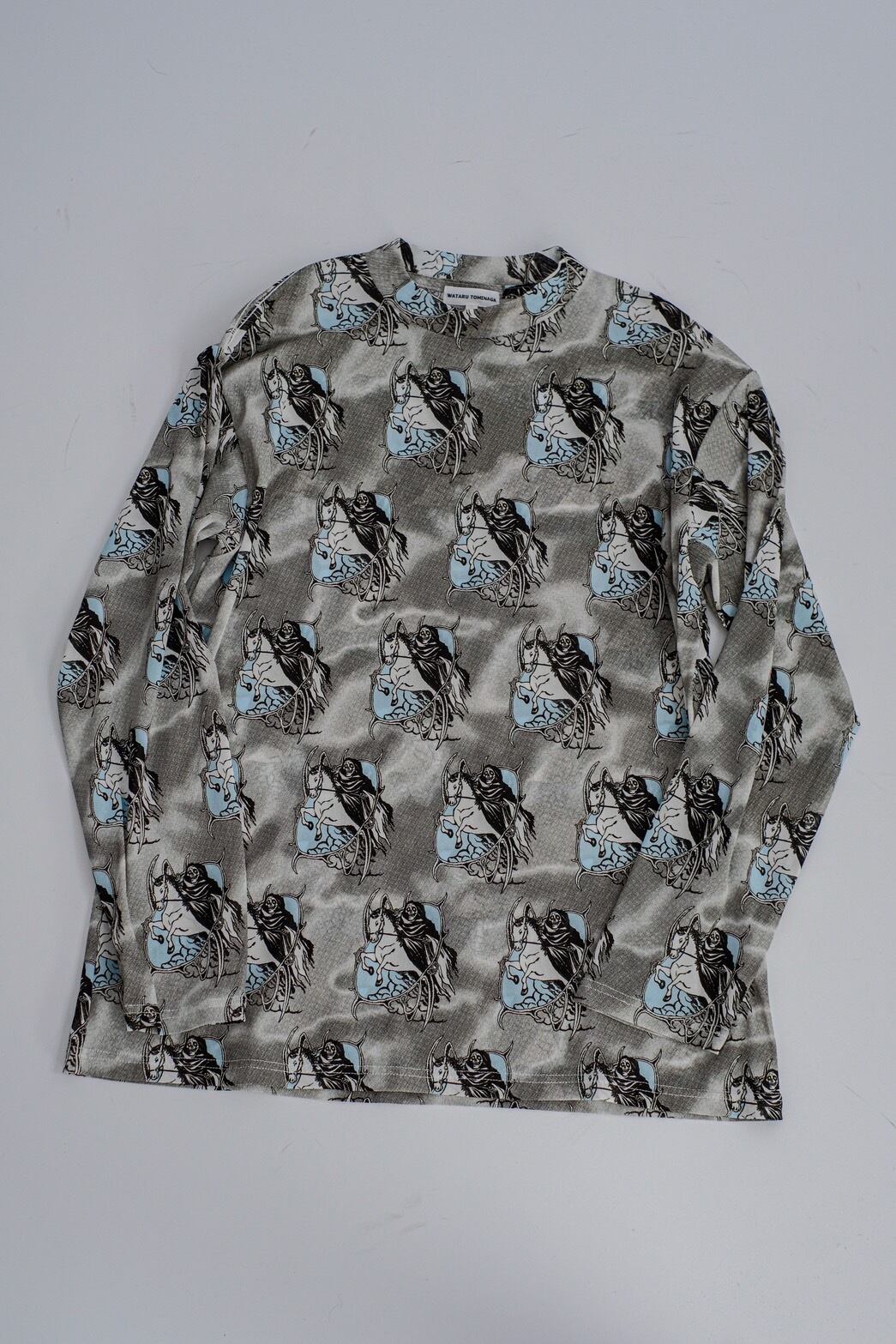 WATARU TOMINAGA】Powernet Long Sleeve Tee | puzzle WATARU TOMINAGA】Powernet Long Sleeve Tee | puzzle