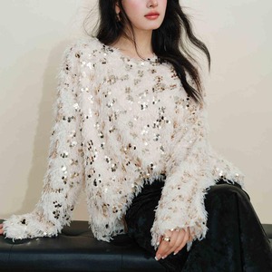 フェザースパンコールトップス　A2358