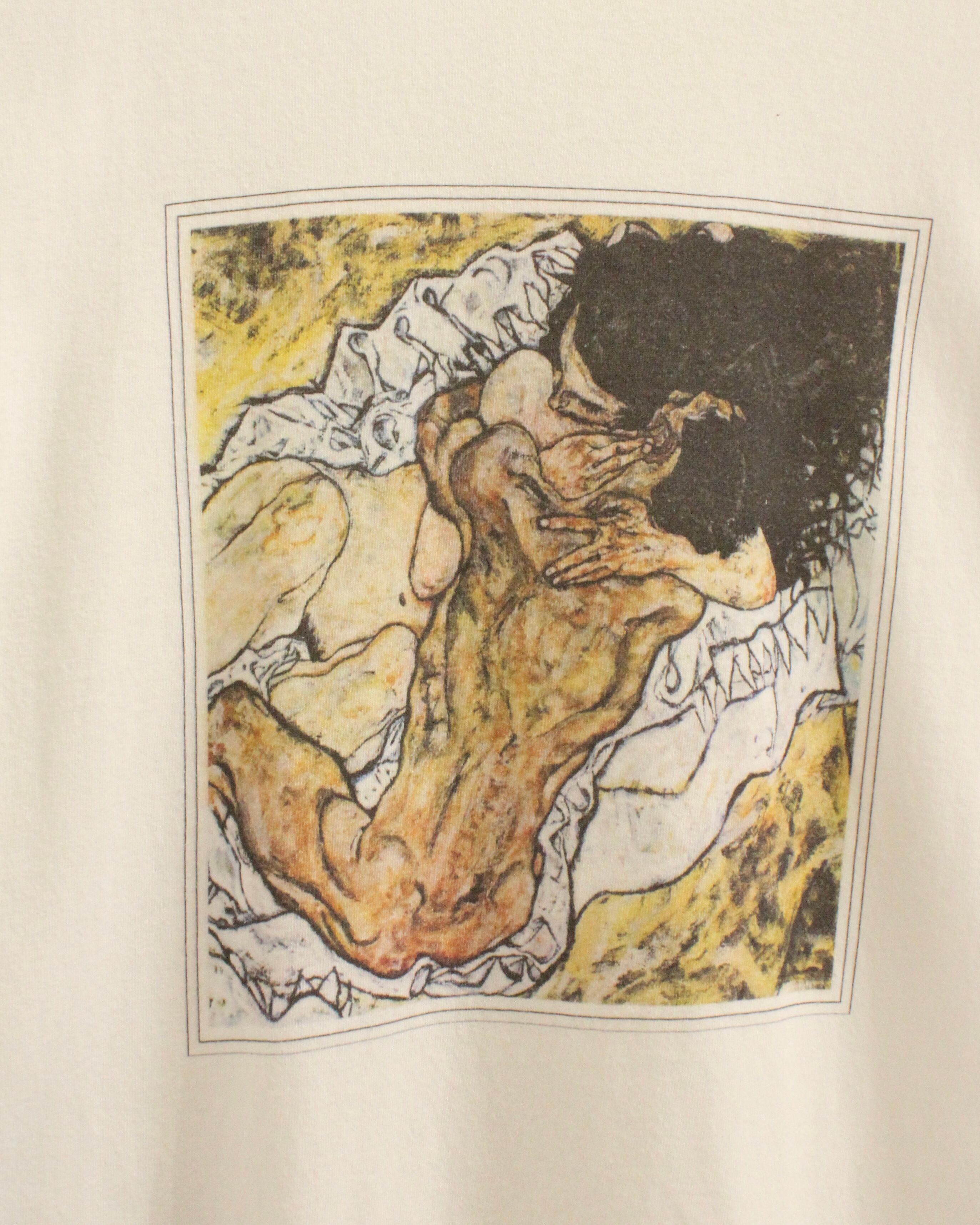GILDAN "EGON SCHIELE"「抱擁」Print Tee