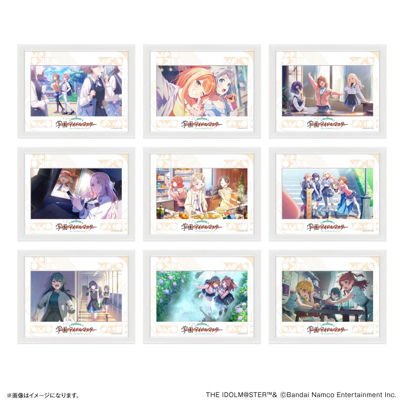 学園アイドルマスター キャラファイングラフ_03 私の目に狂いはない