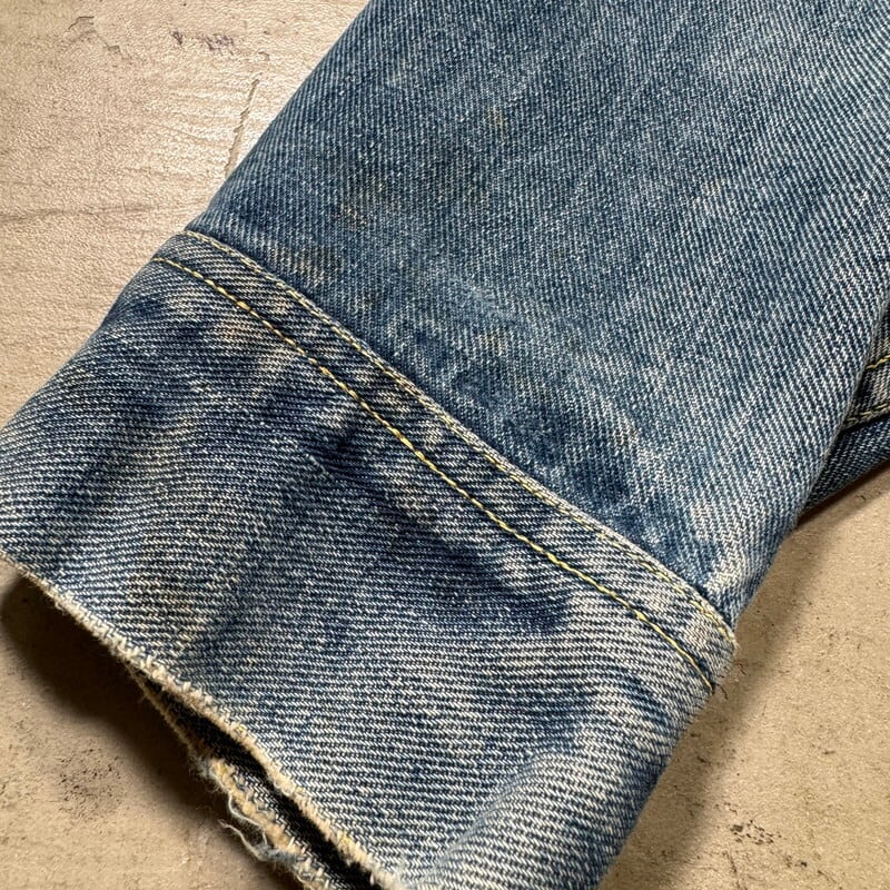 60's Lee 101-J リー デニムジャケット 黒タグ ユニオンチケット