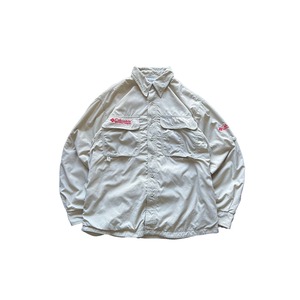 Columbia GRT / Long sleeve gimmick shirts（Beigi）