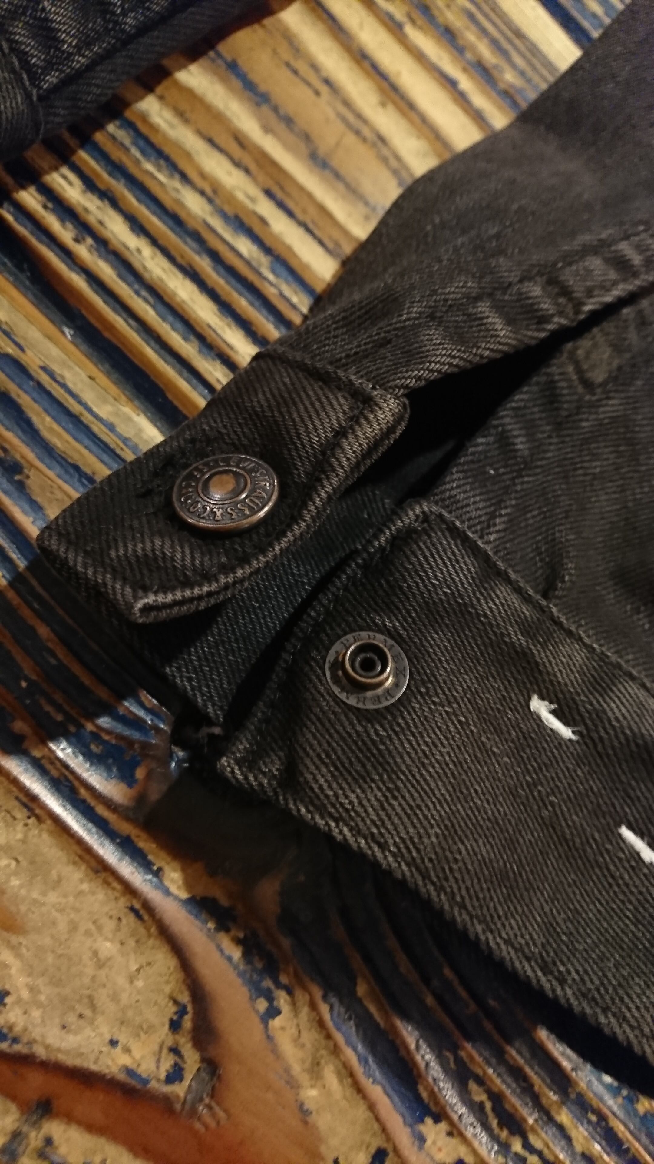 N HOOLYWOOD × Levis 70505 BLACK STRETCH | BOW & ARROW WEB STORE