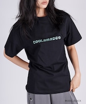 【直営限定ITEM】COOLA MADE®エンブロイダリーベーシックTシャツ (BLACK) CQ-47068H
