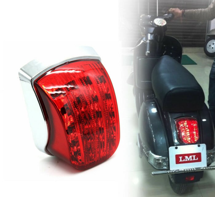難あり新品150GSテールライトvespa テールライト ブレーキライト Piaggio Delux LML Vespa PX 125 150 200
