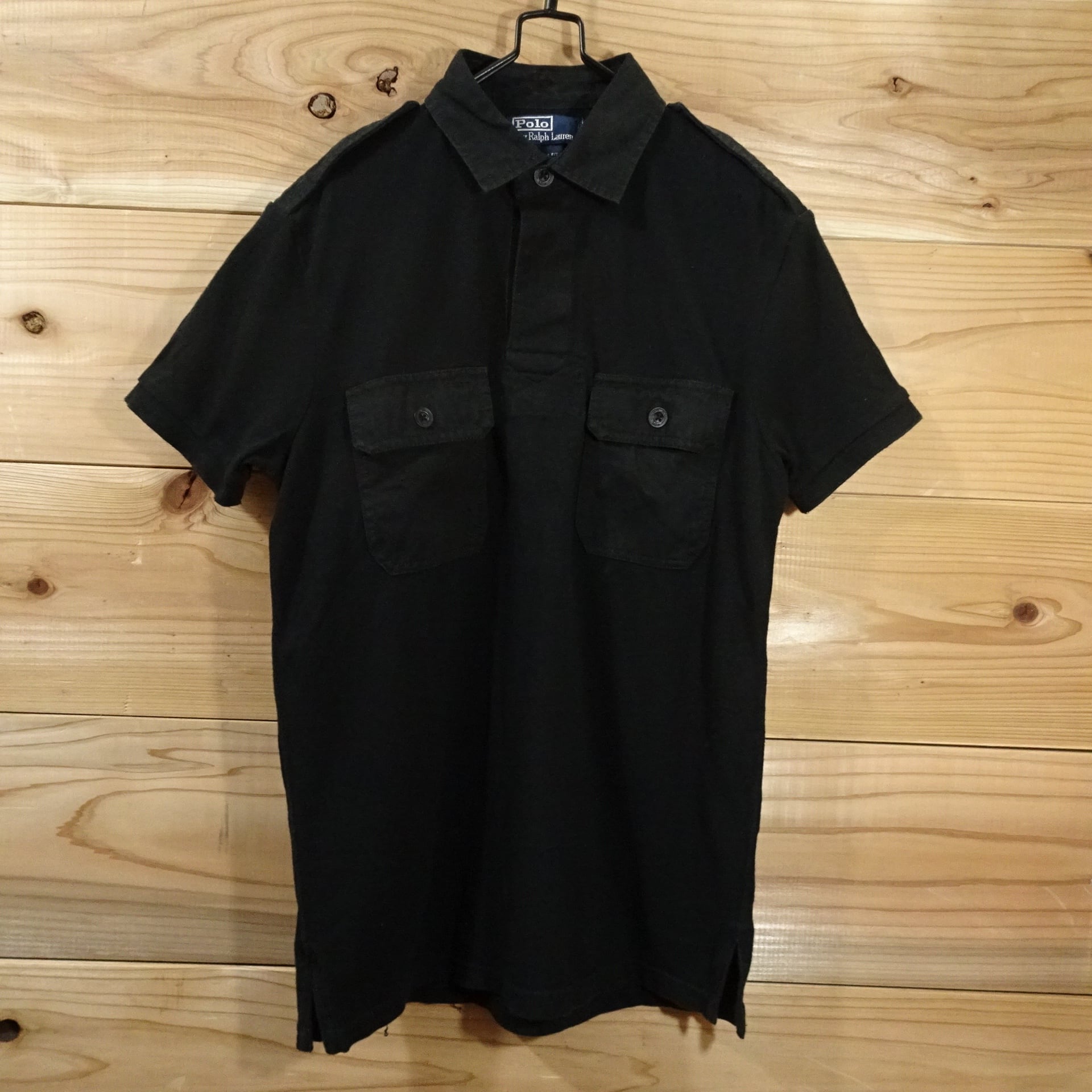 90s Ralph Lauren ラルフローレン 半袖ポロシャツ ビッグポニー オール