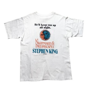 vintage 1994’s STEPHEN KING novel tee “NIGHTMARES&DREAMSCAPES”