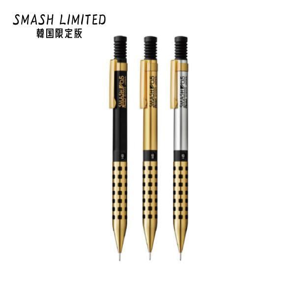 Cho☆co3種類【韓国限定日本未発売品】ぺんてるスマッシュ0.5mm 韓国限定日本未発売】ぺんてるスマッシュ0.5mm 海外限定 シルバー