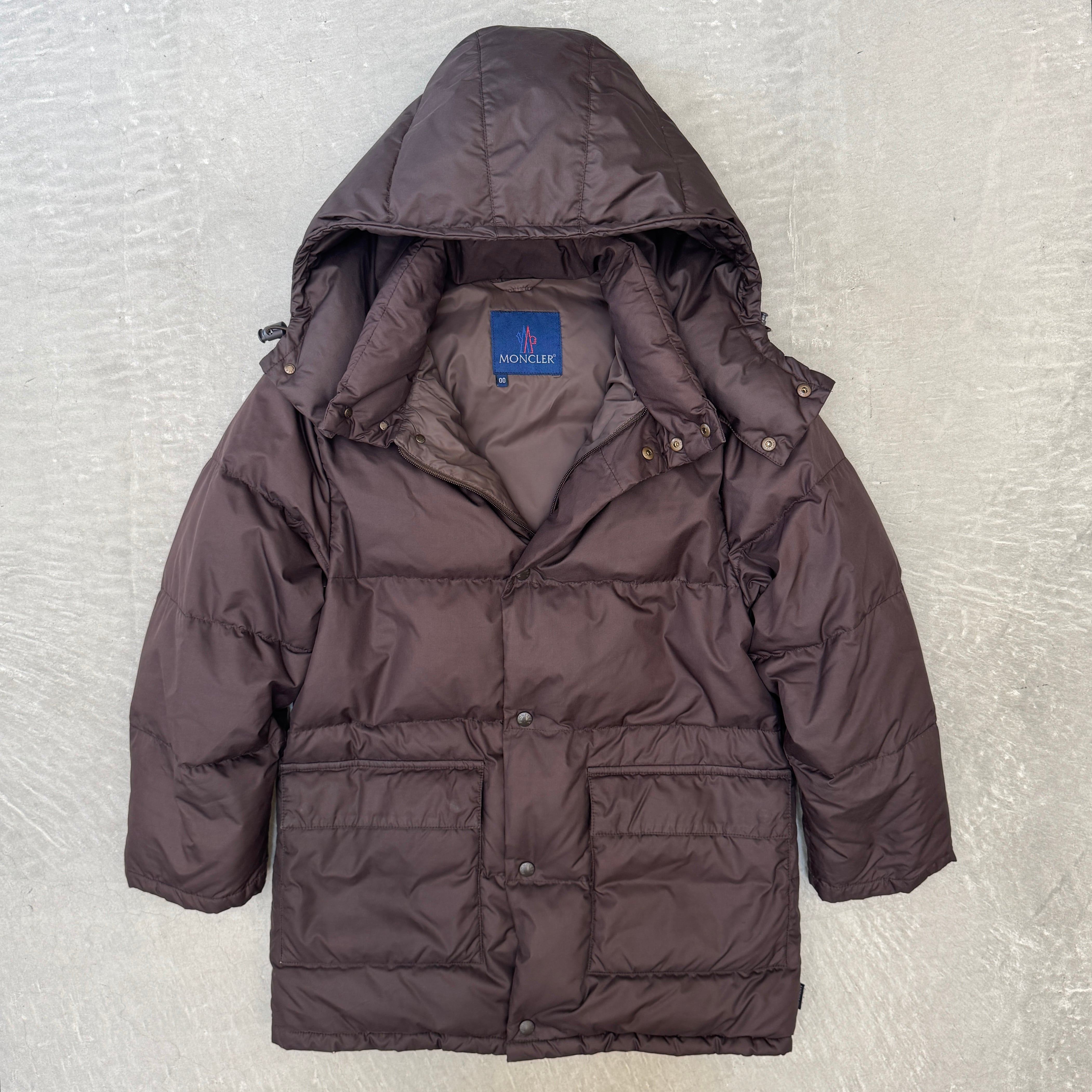 MONCLER PARIS Nylon Down jacket Brown 00 | ASSET VINTAGE アセット