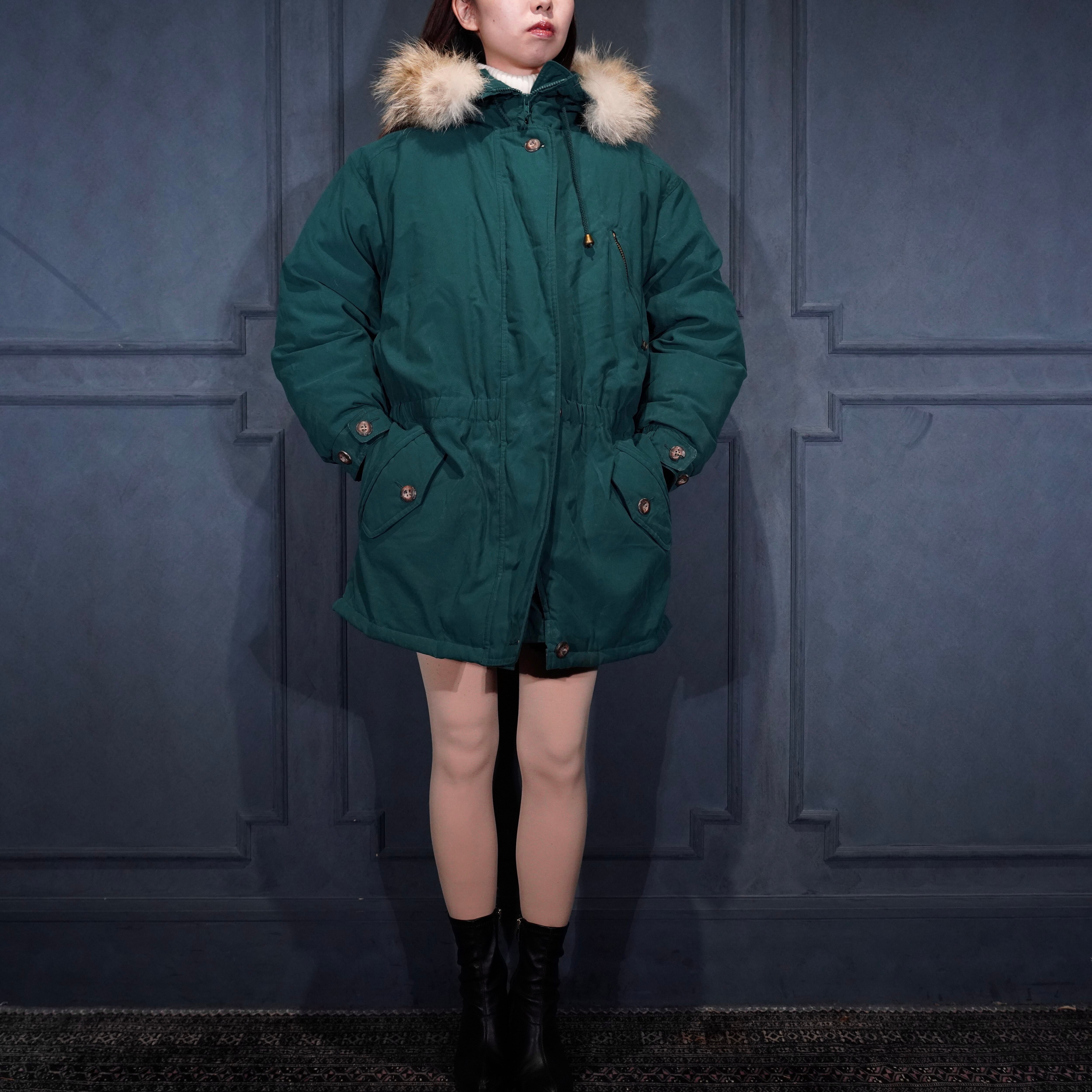 90's USA VINTAGE Eddie Bauer POLAR PARKA GOOSE DOWN COAT/90年代