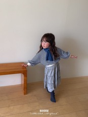 韓国子供服 / BANANA J / 26Autumn / ネス ロングスカート / 秋服 / キッズ *XS~JS*