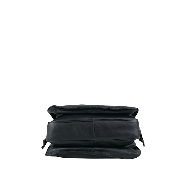 LOEWE ロエベ ショルダーバッグ ブラック アナグラム型押し ナッパレザー 巾着 vintage ヴィンテージ オールド cdbjnf