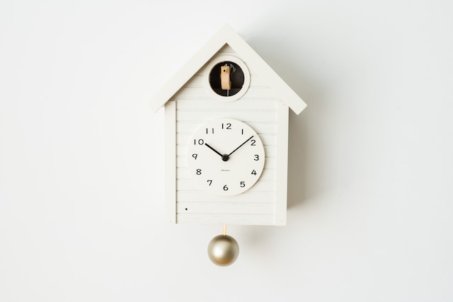 鳩時計 Cuckoo CLOCK【WHITE】