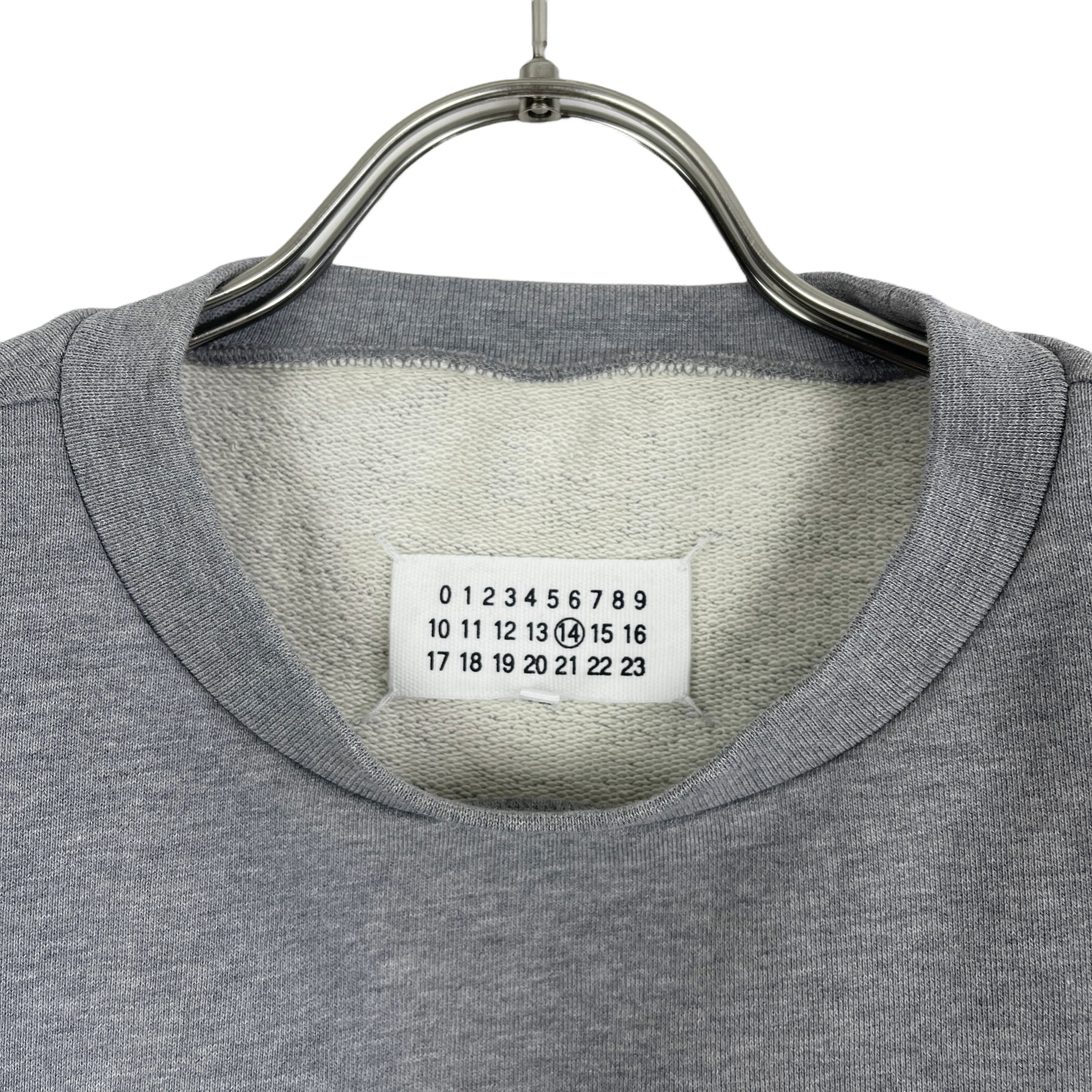 Maison Margiela(メゾン マルジェラ) エルボーパッチスウェット (gray 