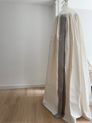 【Haiai 灰藍（草木染ブルーグレー）】【45cm Compact Series】ハーブテントサウナ・ダブルコットン（外布＆内布）＋無農薬ハーブ付き（3回分）【送料無料】