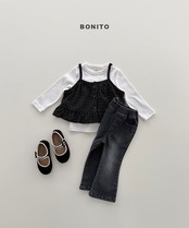 韓国子供服 / BONITO / 26Autumn / ストレッチ ブーツカットデニムパンツ / 秋服 *12M~JM *