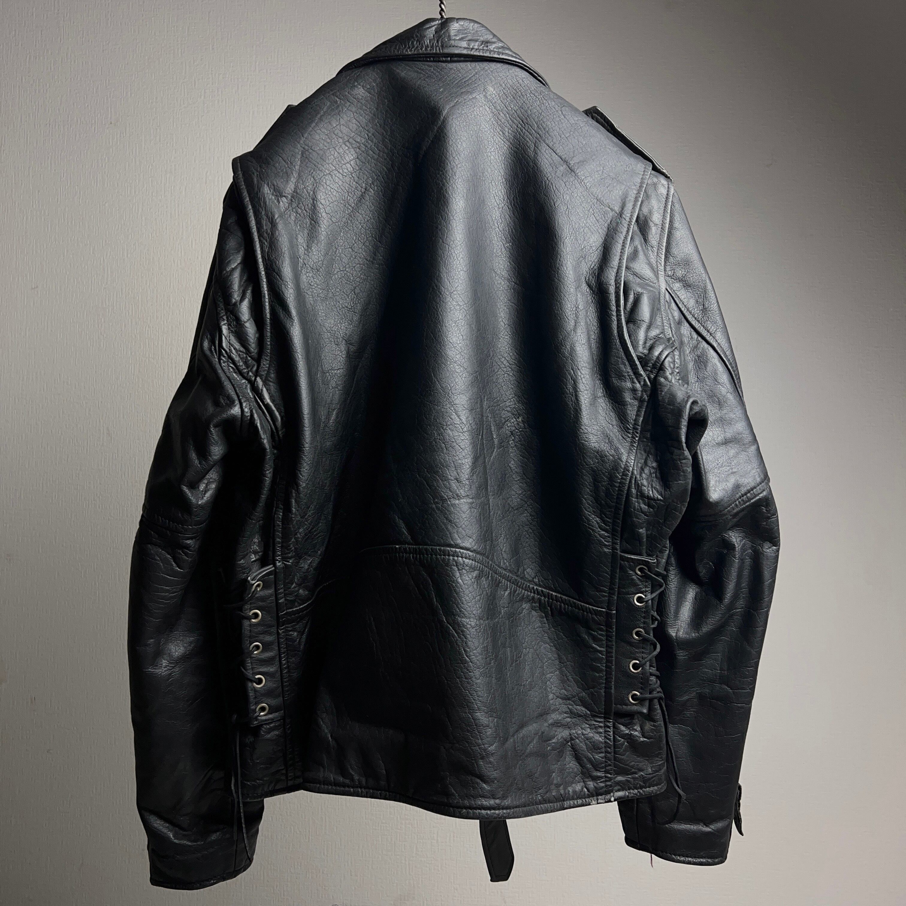 old Riders Leather Jacket レザー ダブルライダースジャケット old Riders Leather Jacket レザー ダブルライダースジャケット