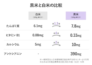 黒米（大/500g入）　佐賀県特別栽培農産物認証
