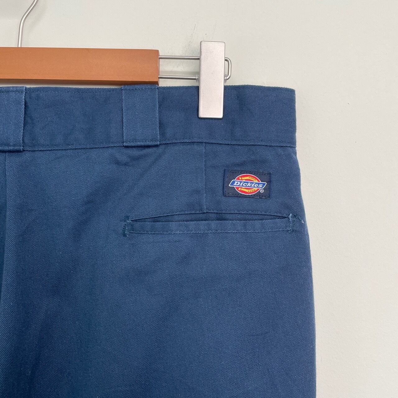 90s USA製 Dickies 874 ワークパンツ 青 ブルー ヴィンテージ 古着 90