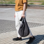 Cotton Hobo bag チャコール