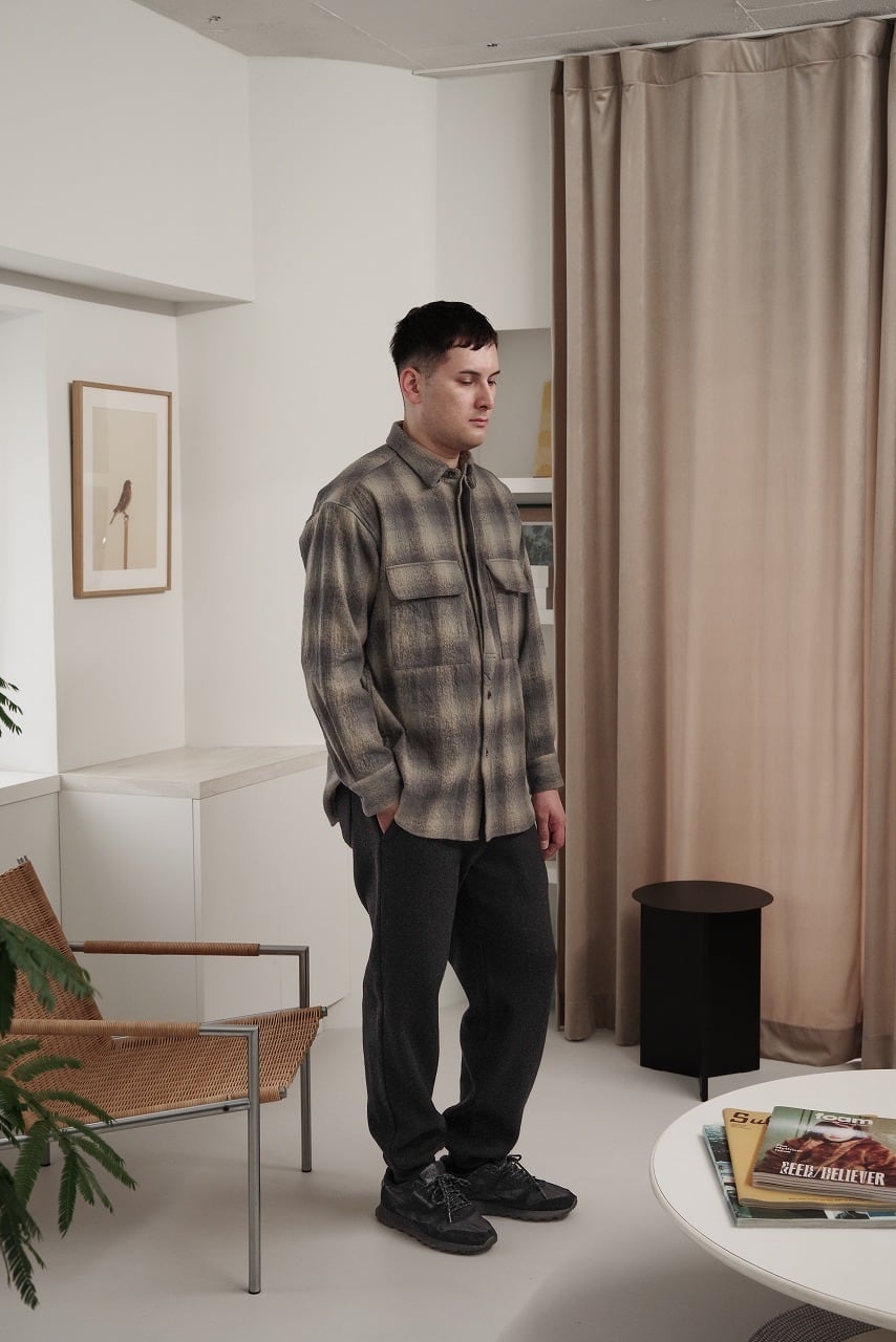Cotton Flannel B.D.Check Shirt