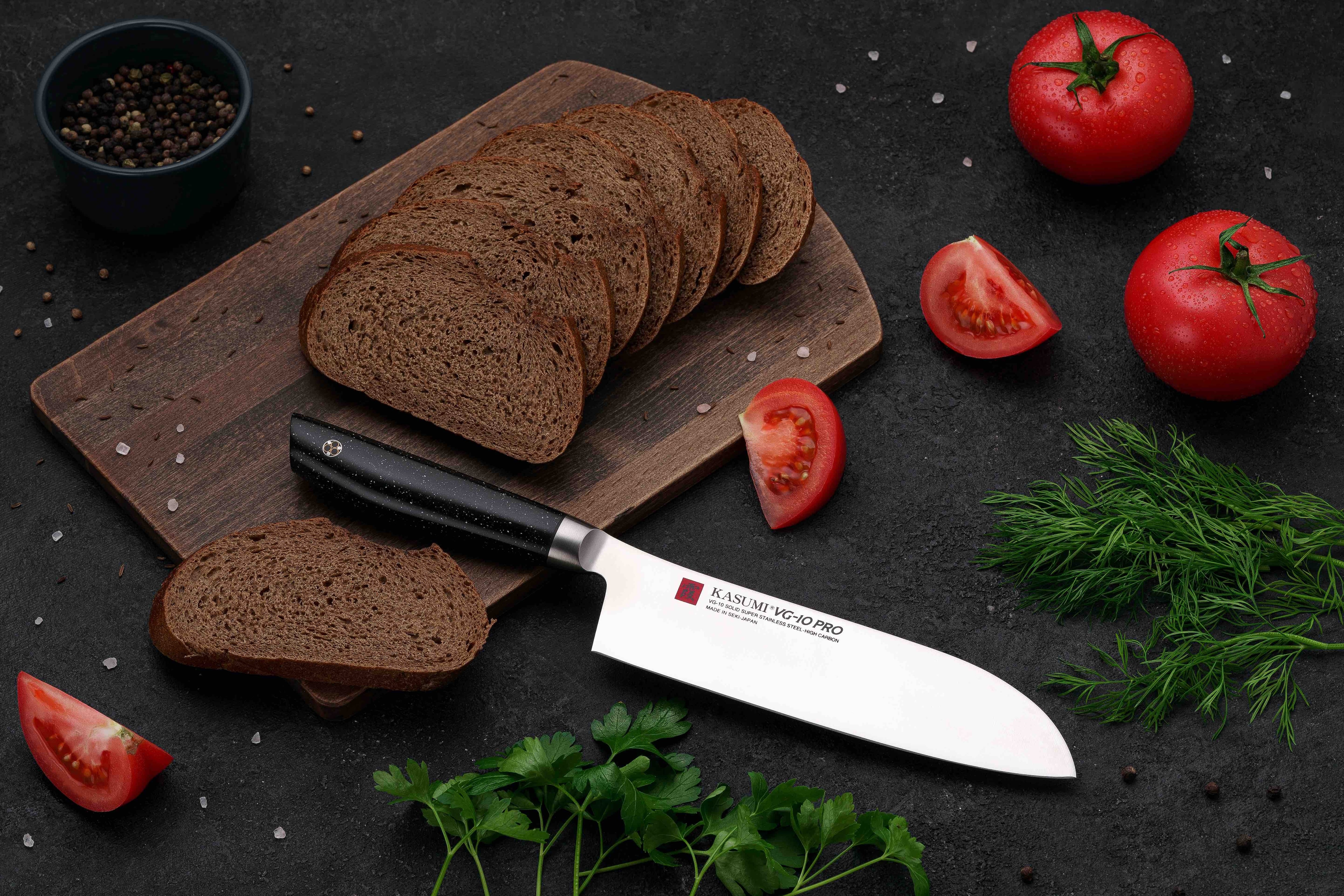 送料無料】54018 霞KASUMI VG-10 PRO 三徳包丁 18cm | スミカマ公式