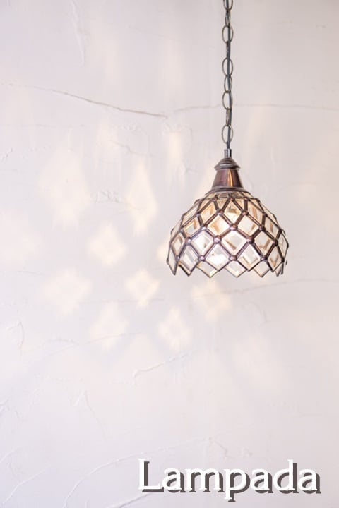 新洋電気〕 COL106 面取ガラス コロニアルペンダントライト | 照明