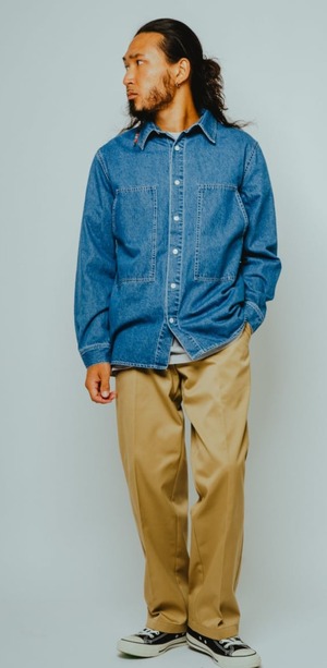 BIGMIKE/デニムシャツ￥9,000(9,900)