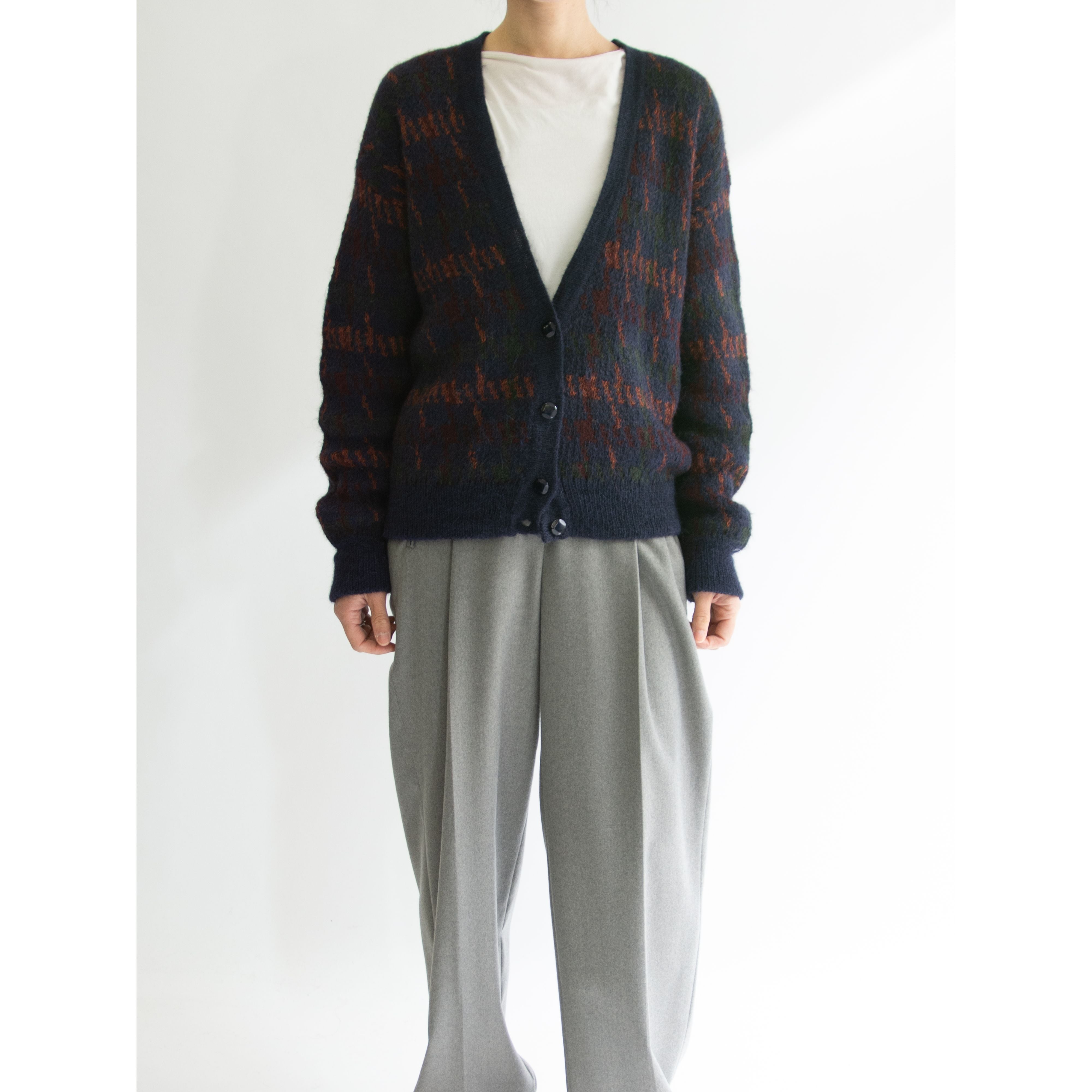 【alpaca 111】Knit Cardigan（アルパカ ニットカーディガン セーター）