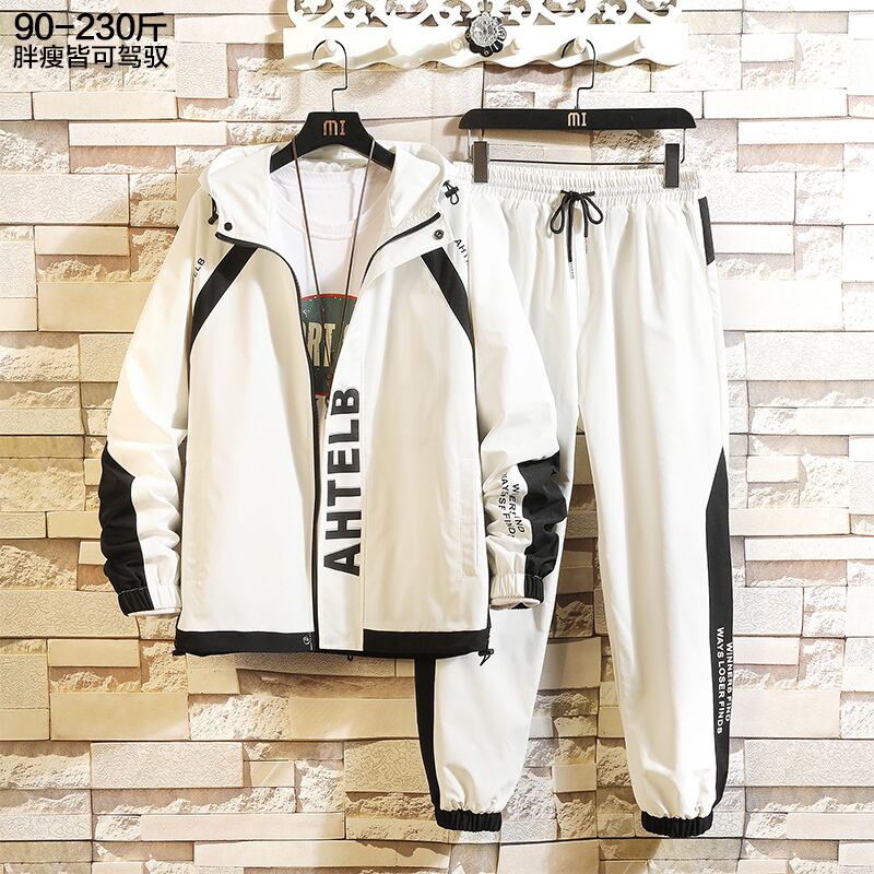 プリントフードスプリングオータムルーズ 大きめサイズ 春物 秋物 ヒップホッププラスサイズ14582292091