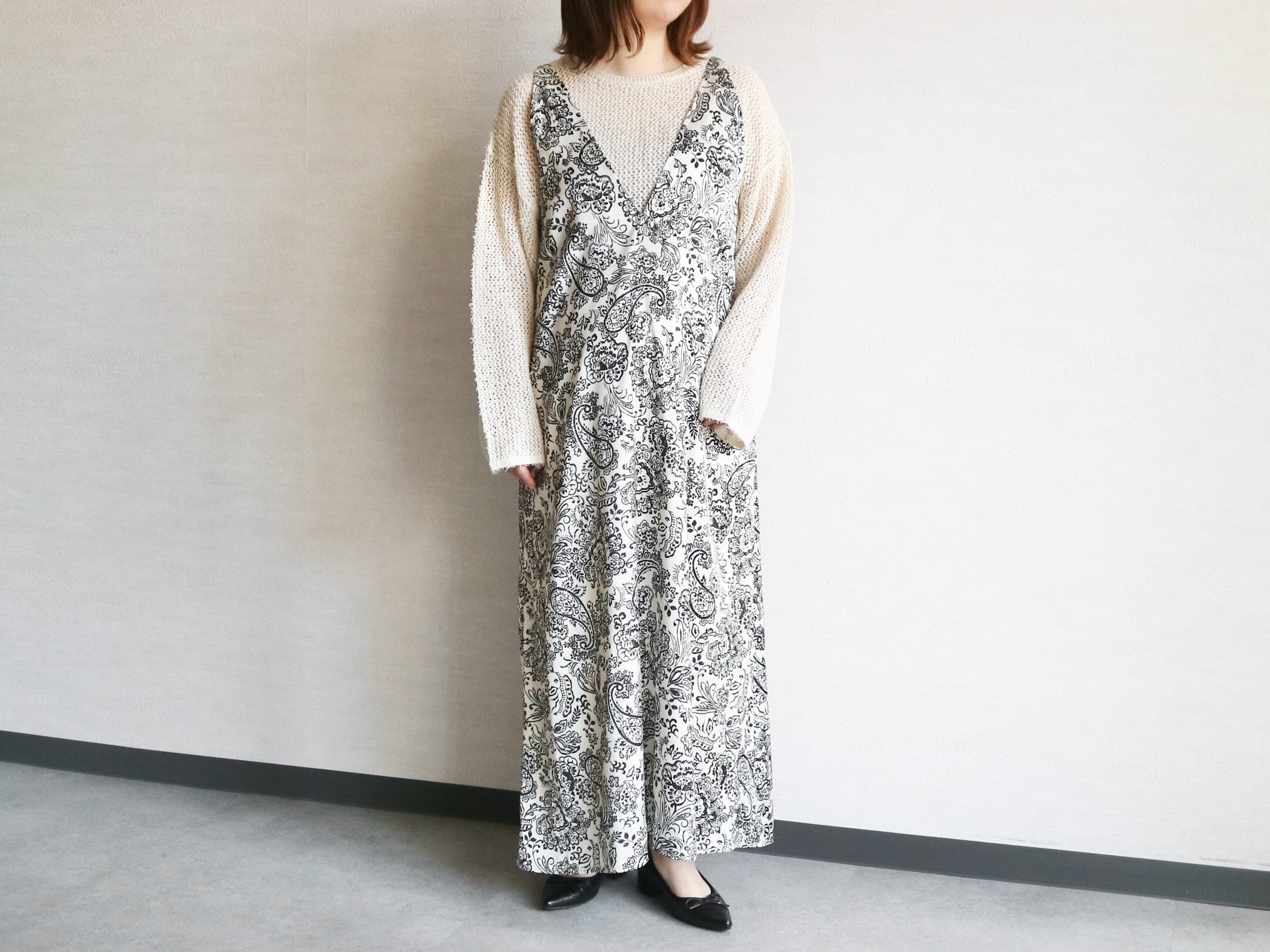 CHIGNON シニヨン】PAISLEY CAMISOLE ONE PIECE ペイズリー CHIGNON シニヨン】PAISLEY CAMISOLE ONE PIECE ペイズリー