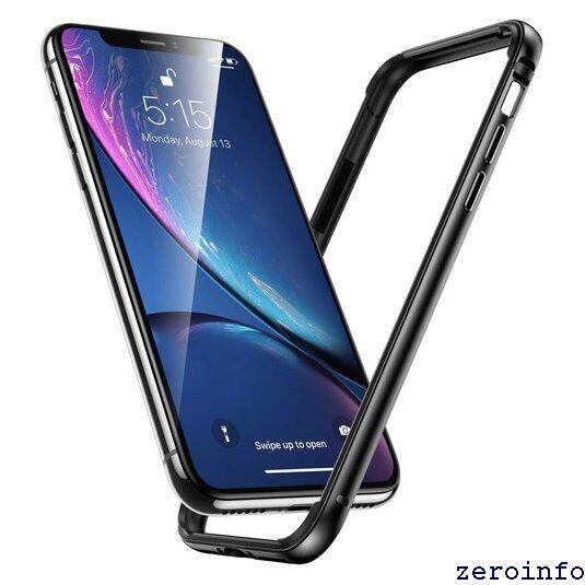 新品》 Smoony iPhone 11 / iPhone XR ケース アルミバンパー レンズ  