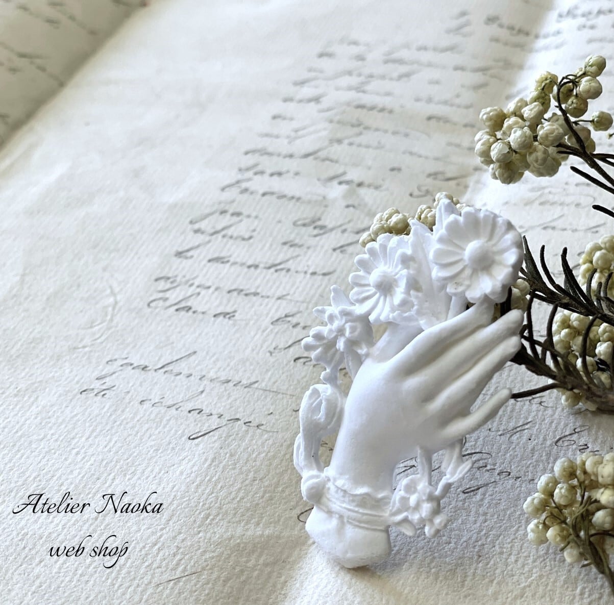 フラワーハンド シリコンモールド | シリコンモールド・クレイクラフト