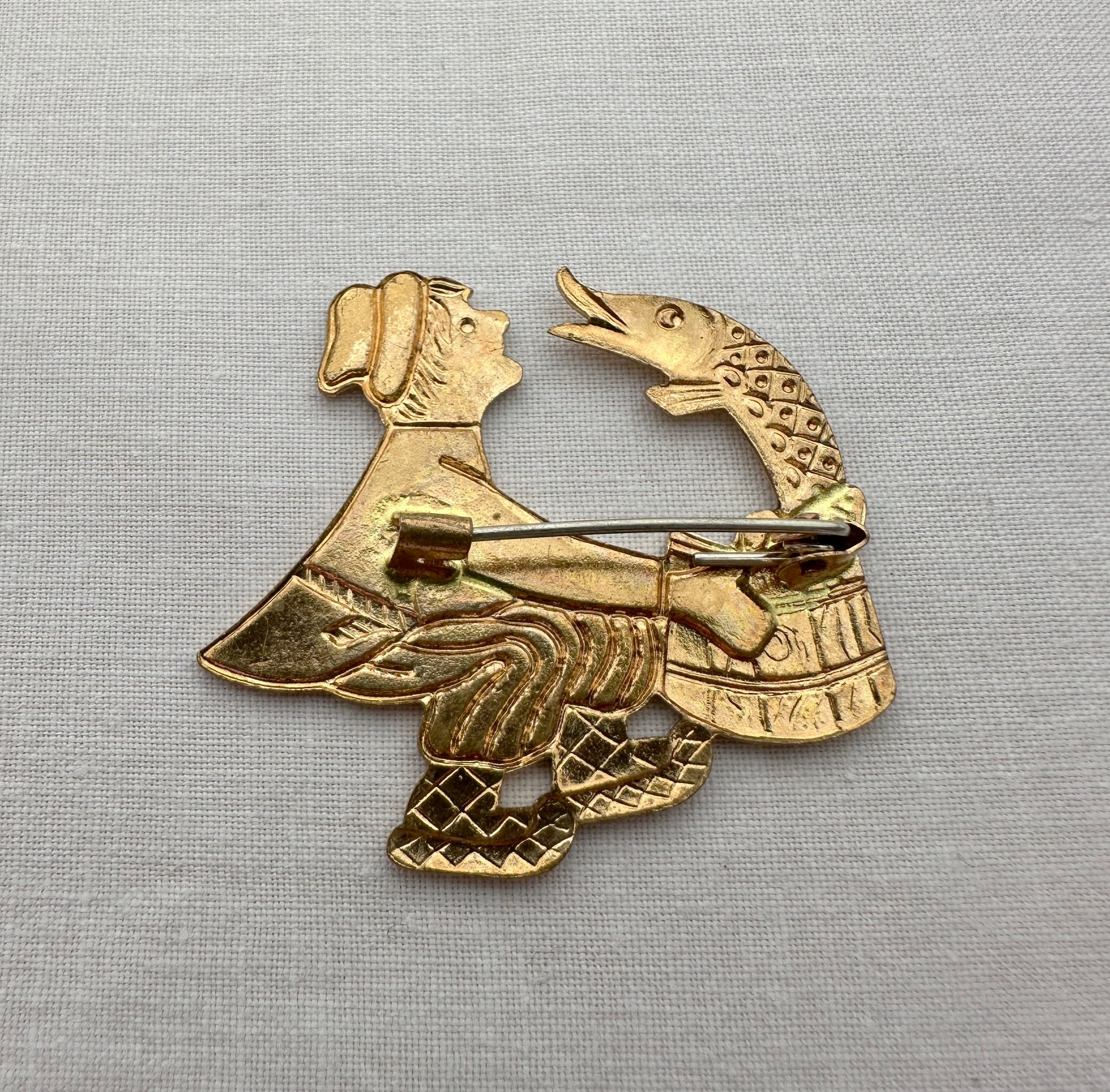 古いチベットの銀銅彫刻くり抜きペア魚の繊細な嗅ぎタバコ瓶 七宝素材／