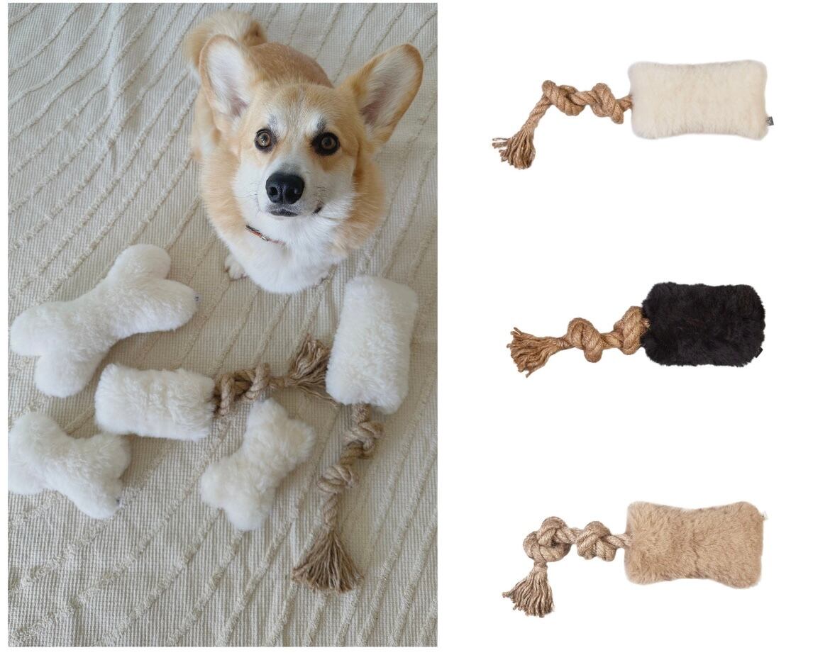 【mellow concept store】Tug dog Toy / L