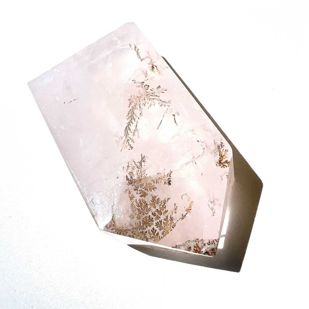 ☆様　ローズクォーツ蝶々　3 デンドリックローズクォーツ① | waiopipi （ワイオピピ）