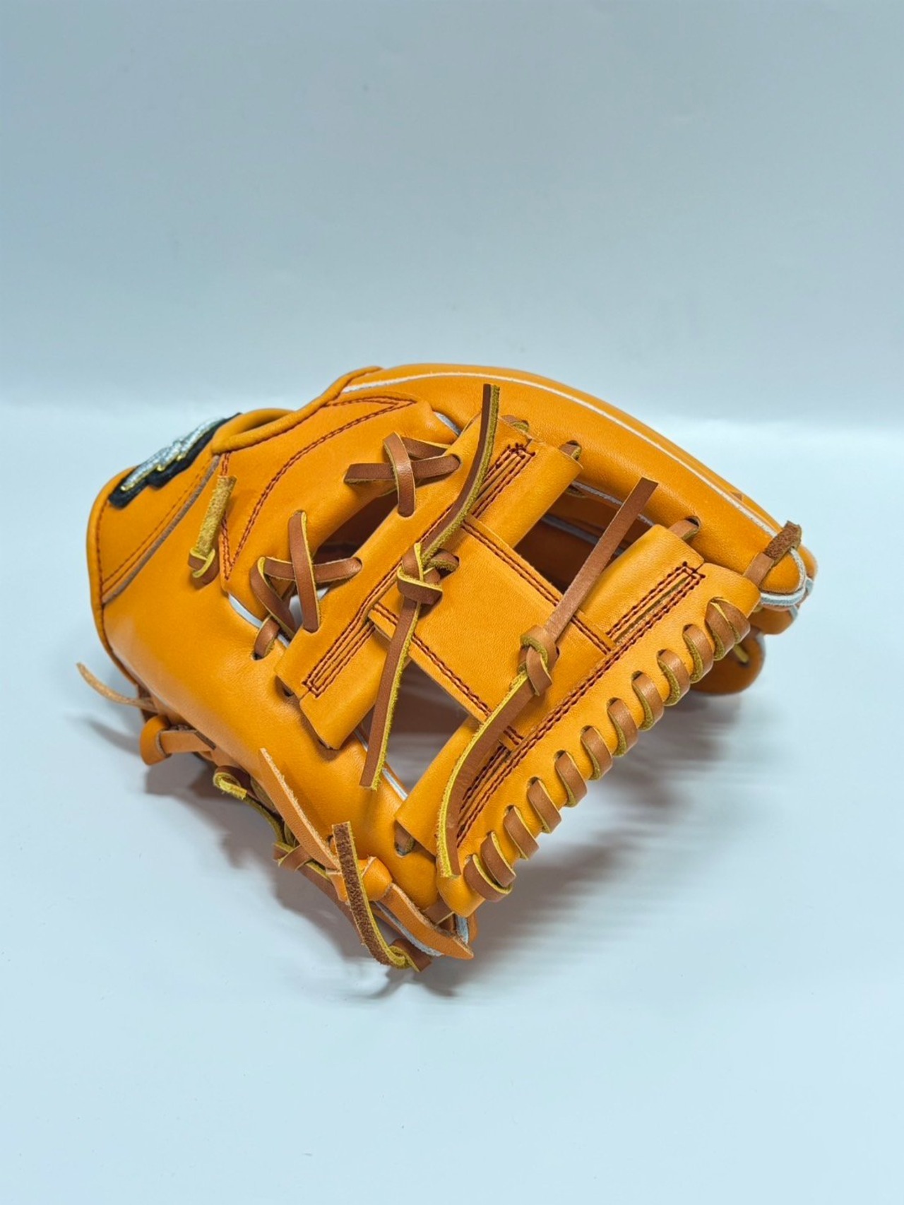 GS ゴリラスポーツ　軟式モデル　右投げ用　当て挟み型　オレンジ×コルク・画像4