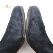 フラメンコ 衣装 シューズ H5サイズ ブラック系 SUELA DE CUERO 靴 くつ ヒール レディース 釘 くぎ 黒 無地 シンプル 練習 レッスン スエード スウェード ストラップ ダンス衣装 イベント ステージ おしゃれ