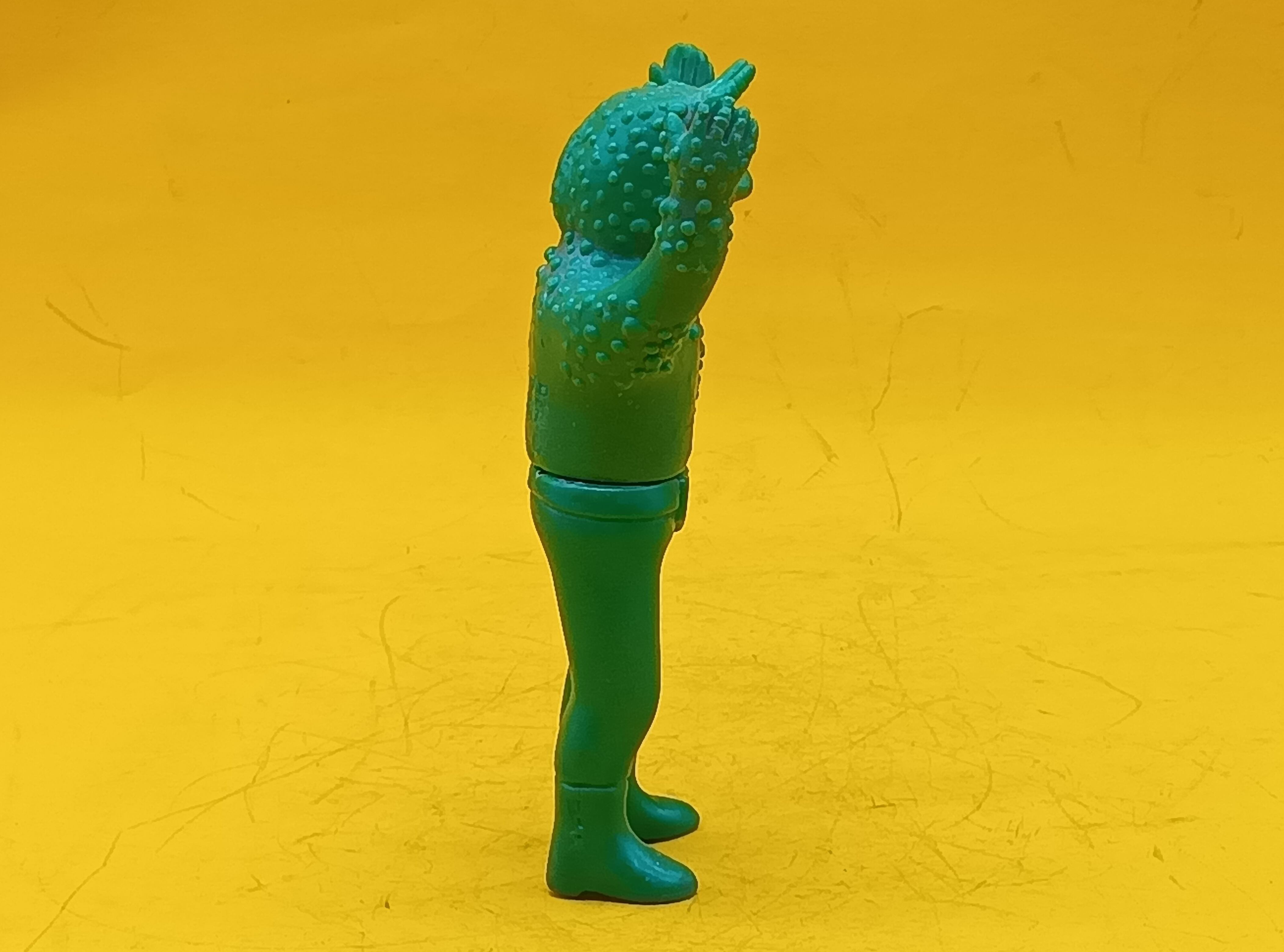 旧バンダイ 仮面ライダー 死神カメレオン ミニソフビ【85485911 