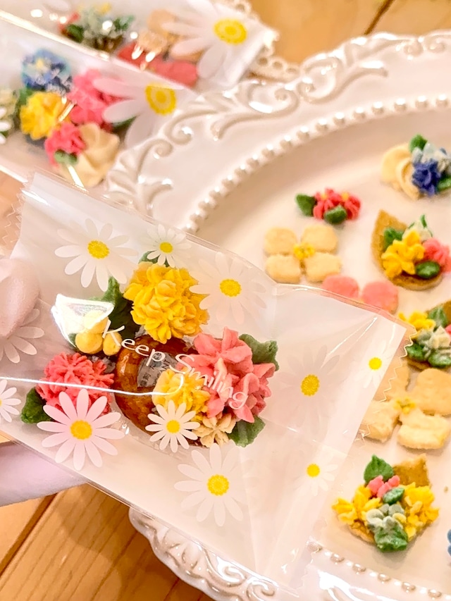 花を贈るように……食べられるお花*あんこの焼き菓子ギフトBOX