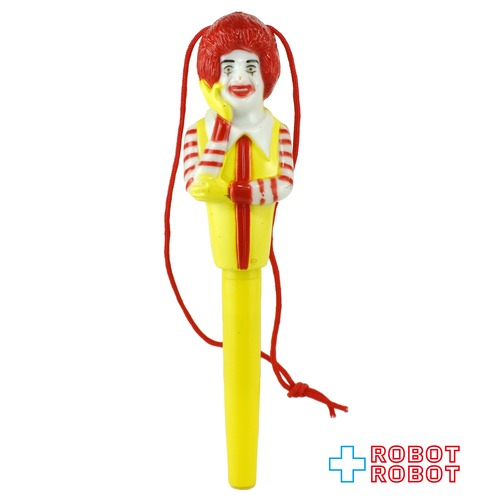 マクドナルド ボールペン ロナルド 黄色軸