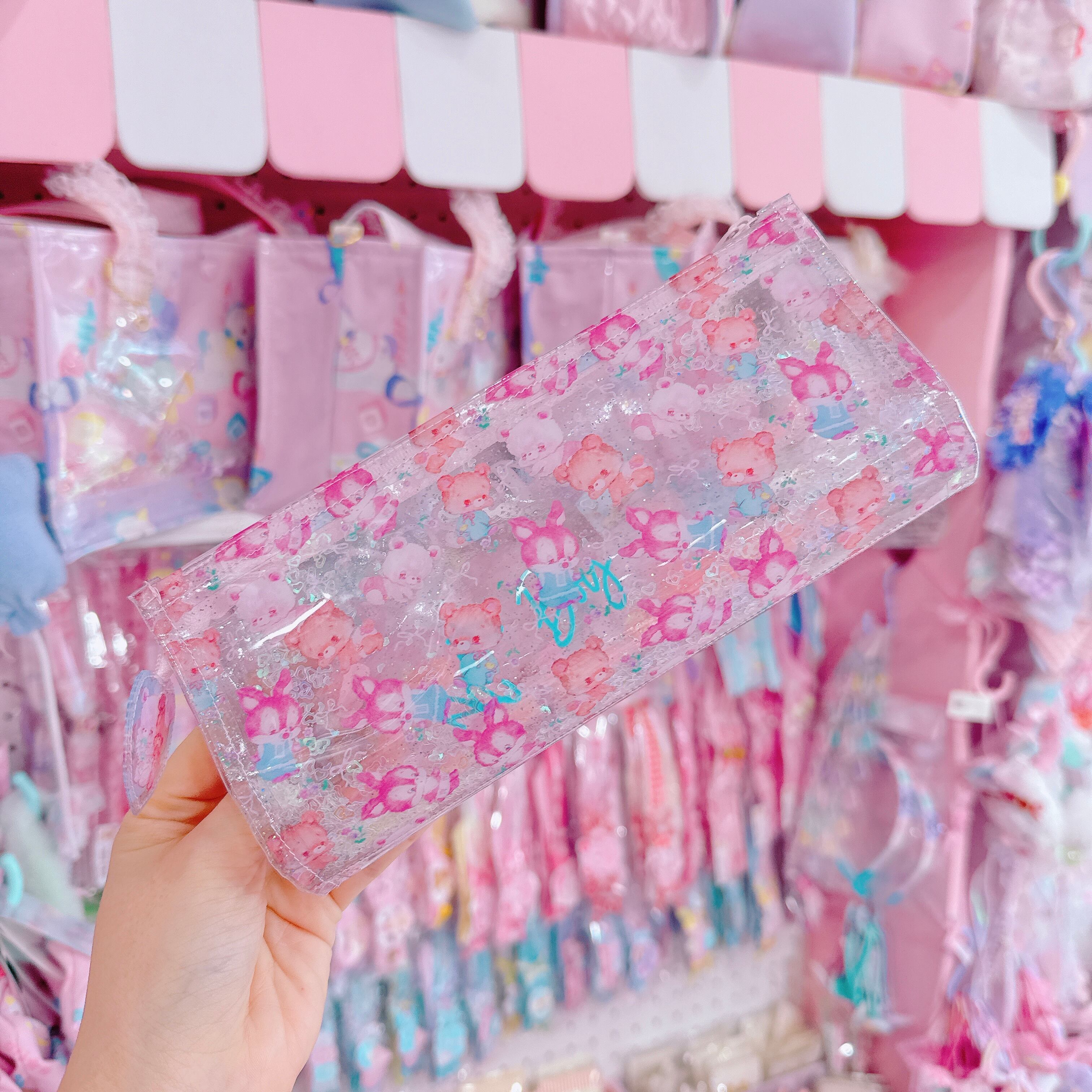 【A2】119-7丸型ポーチ（ビニールペンポーチ）